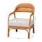 Bali & Pari Marisa Bohemian Light Honey Rattan Arm Chair 248-13698-ZORO - alternate 7