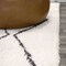 Jonathan Y Catala Moroccan Diamond Shag White/Gray 2 ft. x 10 ft. Runner Rug MOH405A-210 - alternate 4