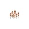 Ferraz Shawmut 1.62in x 3.06in, 300 VAC/160 VDC, 600 A, 200 kA AC/50 kA DC Interrupt, GMG Body, Copper Blade A3T600 - alternate 4