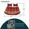Leisuremod 2-Person Hanging Egg Chair Cushion, Weather-Resistant, Headrest & Zippered Cover ES52C-CHR - alternate 6