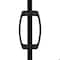 Nuvo Iron 45in Wx56in H Tiger Eye Gate Arched Rails, 48in W Openings, Self Close Hardware w/Double Side Handle ITGA4556 - alternate 5