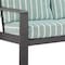 Homeroots 83" Green Polypropylene Sofa 667663 - alternate 6