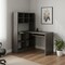 Homeroots 38" Taupe L Shape Computer Desk 333347 - alternate 2