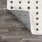 Jonathan Y Pele Modern Geometric Dot Shag White/Gray 5 ft. x 8 ft. Area Rug MOH400A-5 - alternate 6