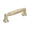 Amerock Stature 3-3/4 in 96 mm Center-to-Center Golden Champagne Cabinet Pull BP36887BBZ - alternate 1