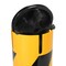 Zoro Select Bollard , 24 in H, Yellow , Carbon Steel BOL-JK-24-4.5 - alternate 4