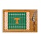 Picnic Time Family Of Brands NCAA Tennessee Volunteers Icon Glass Top Cutting Board & Knife Set 910-00-505-554-0 - alternate 1