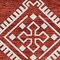 Homeroots 9' X 12' Red And Ivory Southwestern Washable Indoor Outdoor Area Rug 593718 - alternate 3