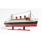Homeroots 5" Black and Red Solid Wood Hand Painted RMS Queen Mary Model Boat 401884 - alternate 7