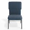 Flash Furniture Advantage Navy Discount Church Chair, 21" Wide EPCHT-101 - alternate 6