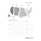 House Of Doolittle Monthly Planner, Stargazer, 12 Months, Jan-Dec, 7 in x 11 in, Black Cover 216-02 - alternate 3