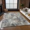 Homeroots 3' X 5' Taupe Gray And Copper Abstract Washable Indoor Outdoor Area Rug 583178 - alternate 7