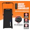 Runmaster 2-in-1 Folding Treadmill, 2.5HP, Bluetooth, Foldable Handle, Walking and Jogging, Black RMTRD36 - alternate 4