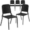 Flash Furniture Black Melody Band/Music Chair, PK5 5-HF-MUSIC-GG - alternate 1