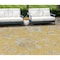Homeroots 8' X 10' Gold Beige And Fern Green Floral Washable Indoor Outdoor Area Rug 589467 - alternate 1