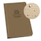 Rite In The Rain Hard Cover Notebook, 4.75 in x 7.5in, Tan 970TF - alternate 4