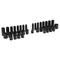Performance Tool 38 pc. Impact Socket Set, SAE/Metric, Deep Standard, Storage Case M796 - alternate 5