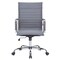 Leisuremod Harris High-Back Faux Leather Office Chair, Grey HOT19GRL - alternate 6