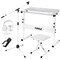 Pyle Heavy-Duty Electric Keyboard Accessories, E Piano Equipment Pack Includes Height Adjustable Z Shape PKST20SW - alternate 1