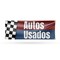 Signmission Autos Usados, 18 Inch x 48 Inch, Vinyl Banner B-30473 - alternate 1