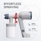 Wrightmaster Ultra-Light Handheld Electric HVLP Paint Sprayer w/20 fl. oz. Detachable Cup, 2 Nozzles and 3 Patte ZR-LFPPS02 - alternate 6