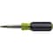 Klein Tools Multi-Bit Screwdriver / Nut Driver, 11-in-1, 8 Tips (Phillips, Slotted, Torx, Square), Cushion Grip 32500 - alternate 1