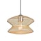 Besa Lighting Zen Cord Pendant, Gold Bubble, Satin Nickel Finish, 1x60W Incandescent 1JT-ZENGD-SN - alternate 1