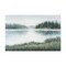 Homeroots Mere Pond Lake Hand Painted Distressed Unframed Wall Art 608849 - alternate 1