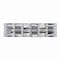 Jonathan Y Evelyn Crystal Rectangle 24.25" 3-Light Iron/Crystal Glam Modern LED Vanity Light, Chrome JYL7540A - alternate 1