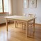 Homeroots 48" Natural Solid Wood Dining Table 548867 - alternate 1