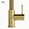 Vigo Edison Single Handle Pull-Down Sprayer Kitchen Faucet in Matte Brushed Gold VG02001MG - alternate 6