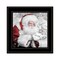 Homeroots Santas Little Friends 5 Black Framed Print Wall Art 407553 - alternate 1