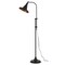 Homeroots 58" Bronze Metal Adjustable Floor Lamp With Bronze Metal Dome Shade 526271 - alternate 2