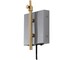 Jonathan Y Max 20.5" Swing Arm 1-Light Modern Midcentury Iron USB Charging Port LED Sconce, Grey/Brass Gold JYL1303C - alternate 7