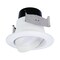 Halo LA4 Series Matte Warm White 4 in. W LED Adjustable Retrofit Kit 9 W LA4069271EWH - alternate 1