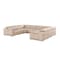 Homeroots Beige Leather Power Reclining U Shaped Eight Piece Corner Sectional 643954 - alternate 5