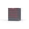 Strong Hold 6 drawer cabinet - (1x 3ft, 4x 4ft, 1x 5ft) - Red accents - Keyed Different S3036-PPDAS-0602DS - alternate 3