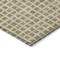 Homeroots 8' X 10' Gold And Beige Geometric Washable Indoor Outdoor Area Rug 583285 - alternate 3