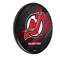 Holland Bar Stool Co New Jersey Devils 13" Solid Wood Clock WClkPBlkNJDevl - alternate 1