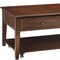 Homeroots 48" Brown Wood Lift Top Coffee Table With Shelf 490497 - alternate 4