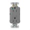 Leviton Lev-Lok GFCI 15A HG/PI Gray MGFN1-HGG - alternate 3