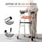 Vevor 2 in 1 Folding Walker with Armrest Pads & 5 in Solid Wheel Height Adjustable FBL810277 - alternate 5