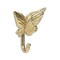 Homeroots 5" Gold Cast Iron Butterfly Wall Hook 612076 - alternate 8