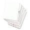 Avery Dennison Numerical Index Tab 8-1/2 x 11", #13, White, PK25 11923 - alternate 10
