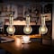 Simple Deluxe 15 Feet Single Bulb Vintage Hanging Pendant Light Cord Kit with Dimmer Switch for Room DIY, Twisted HILAMPCORDLDIMAL - alternate 6