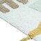 Homeroots 32" Blue White And Yellow Cotton Hello Lovely Youthful Bath Rug 634893 - alternate 3