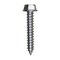 Auveco 12 x 1 1/4in Slotted Hex Washer Head Tapping Screw Zinc, 100PK 3393 - alternate 1