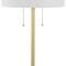 Jonathan Y Newman 61.5" Transitional Glam Metal LED Floor Lamp, Gold Painting JYL3076A - alternate 7