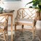 Bali & Pari Padma Natural Rattan Dining Chair 263-14442-ZORO - alternate 7