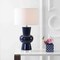Jonathan Y Julia 28.5 in. Ceramic LED Table Lamp, Navy JYL4027B - alternate 5